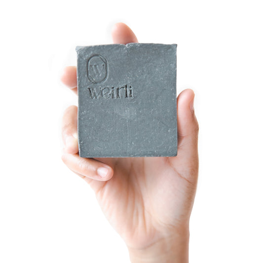 Deep Cleansing Charcoal and Bentonite Clay Soap Square