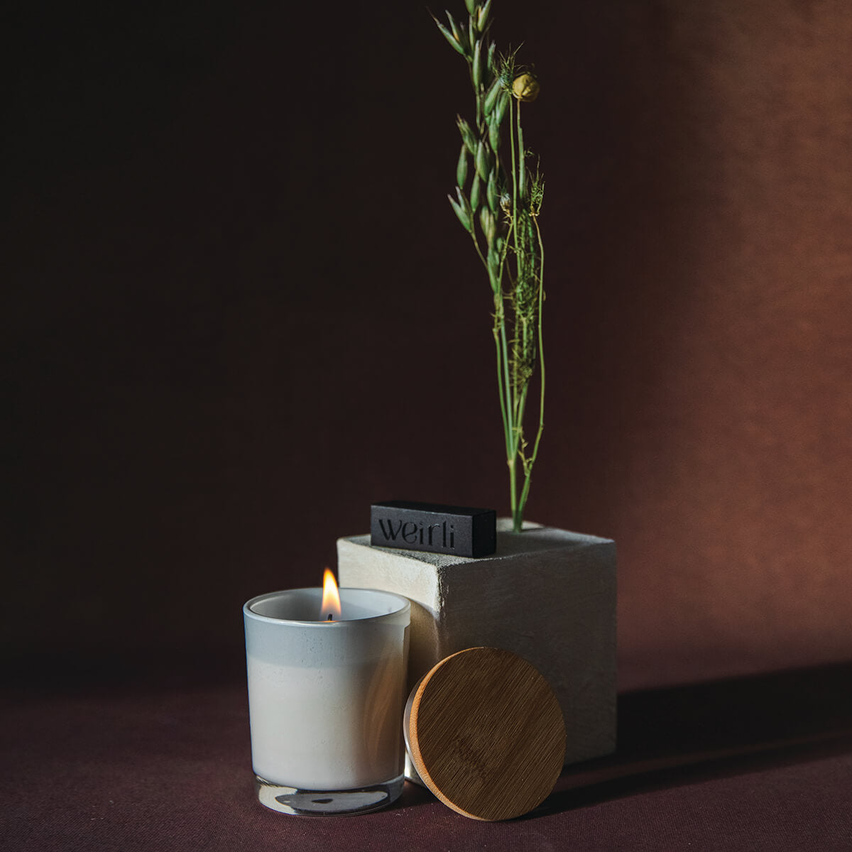 Raw Vanilla and Rice Milk Soy Candle